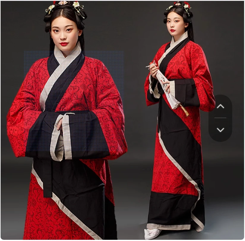 

Hanfu Female Chinese Style Student Guzheng Practice Dress Classical Dance Performance Dress Set Hand over Ancient Costume