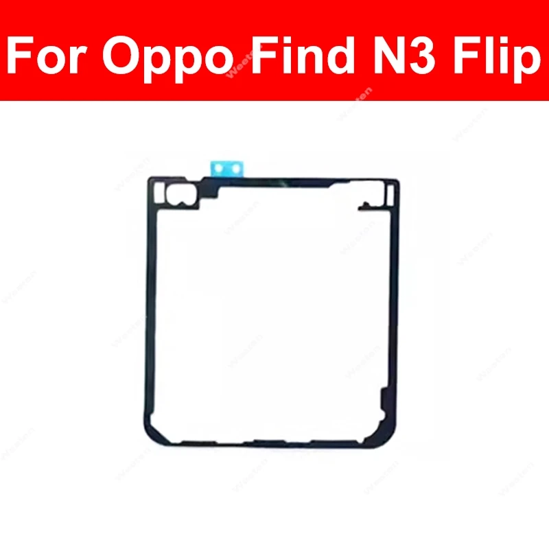 Adhesive Back Battery Cover Sticker For OPPO Find N2 Flip N3 Flip Rear Housing Battery Cover Adhesive Sticker Parts