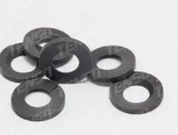 100PCS Auto Parts Fuel Injector Repair Seal Cap Kit Plastic Washer Seals 23022 16.4*8.5*1.9mm