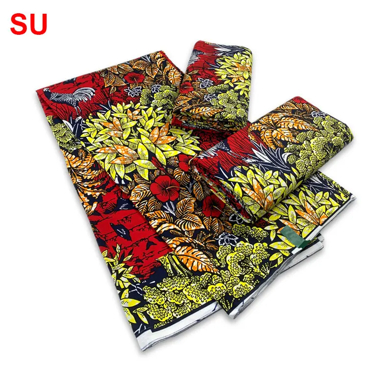 2024 New Design 100% Cotton Top Quality Supe-Hollande Wax African Fabric For Wedding Dress Making Craft Loincloth Y2