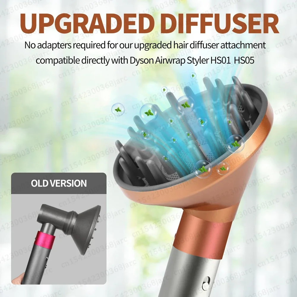 Насадка-диффузор для Dyson Airwrap HS01/HS05, аксессуары для фена, универсальная сменная насадка-диффузор для фена, аксессуары