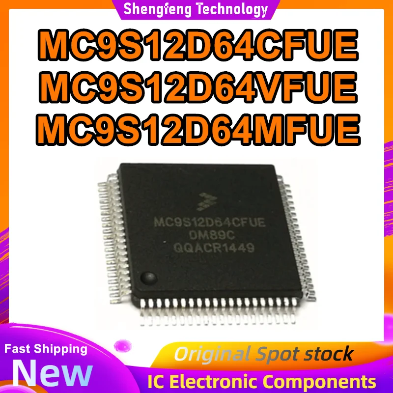 

MC9S12D64CFUE MC9S12D64VFUE MC9S12D64MFUE QFP80 IC чипсет Новый на складе