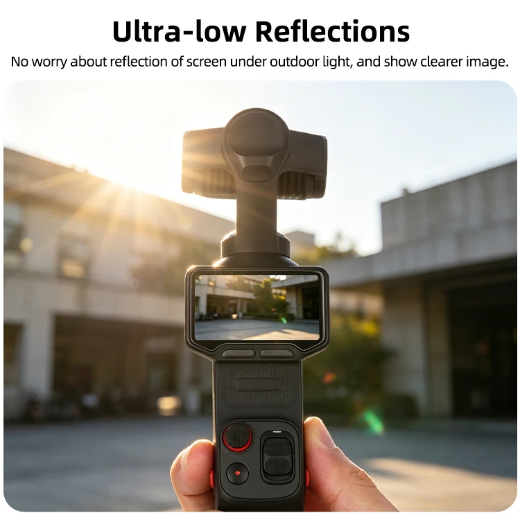 Tempered Glass Screen Protector For Insta360 Luna Ultra AR Anti-reflective Protective Film Screen Lens HD Explosion-proof Film