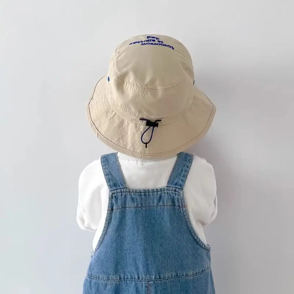 

Korean Style Breathable Bucket Hat Quick-dry Mesh Summer Kid Sunhat Anti-UV Sun Hat Shading Hat Children's Fisherman Hat Girls