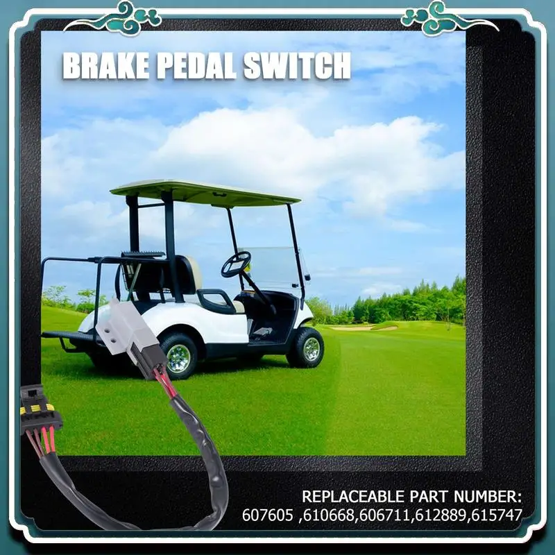 Reliable Accelerator And Brake Pedal Switch Electric For EZGO RXV Golf Cart 607605 610668 606711 612889 615747