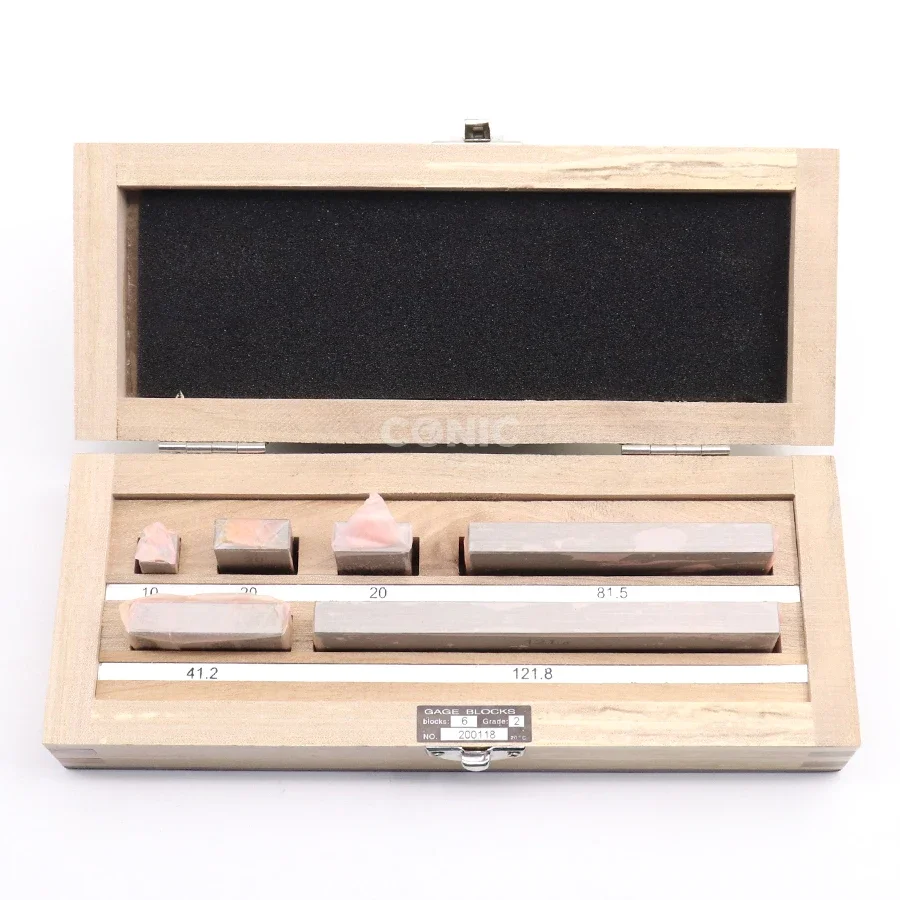 Bestselling High-quality Products GCr15 Steel Gage  Gauge Block Set with Grade 2 for Calibrating Vernier Caliper