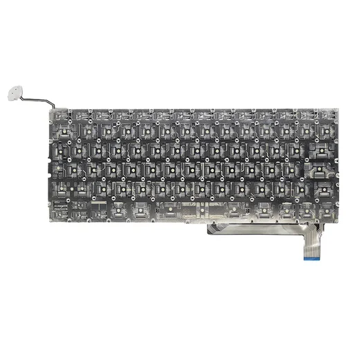 Imagen 2 del producto Nuevo A1286 para Macbook Pro 15 ""teclado de repuesto EE. UU. Reino Unido ruso francés España versión árabe 2009 2010 2011 2012 año