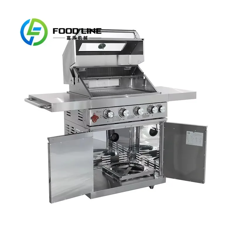 zhengzhou Garden Stainless Steel Infrared Burner Outdoor Freestanding Gas Bbq Grills