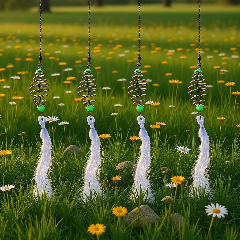 

4Pcs Fishing Net Revolutionary Technology Robust Nylon Fabric Effortless Rod Attachment Suitable for Gill Cast Throw