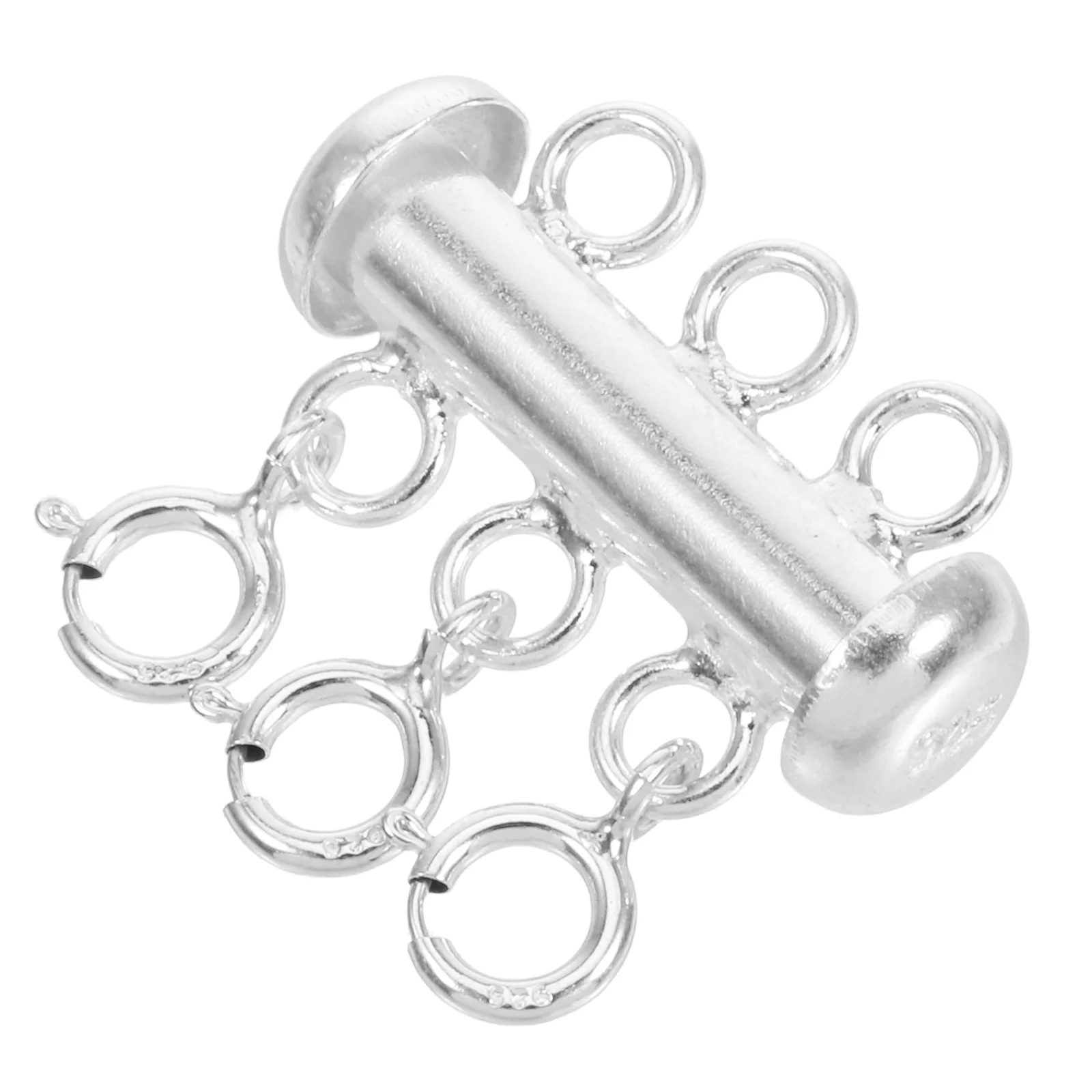 

Ожерелье с пряжкой, многослойные застежки, слайдер, пружинный крючок для нескольких ожерелий, стильный органайзер, аксессуары для женщин