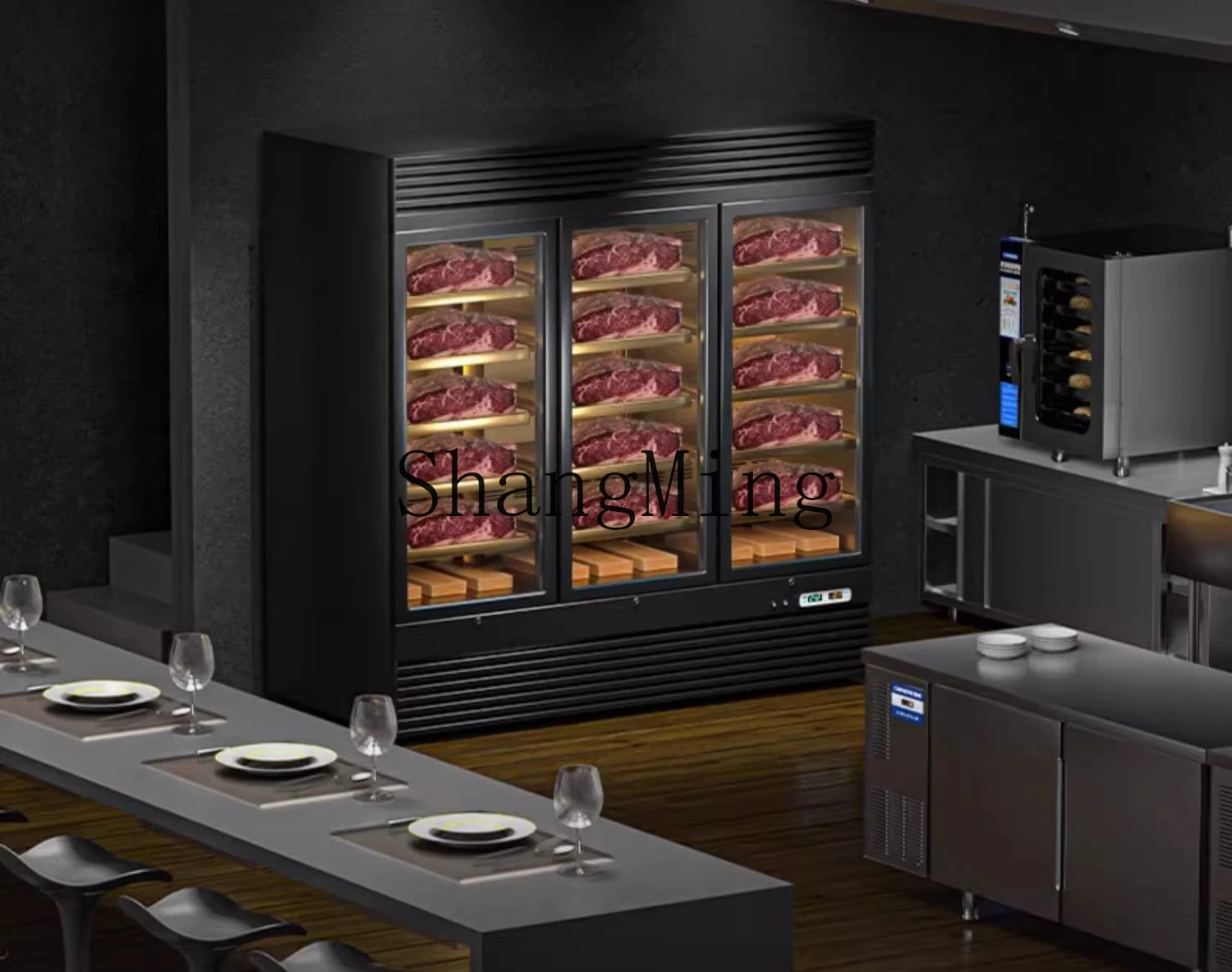 SM advanced maturing cabinet air-cooled air-dried restaurant display cabinet fresh-keeping refrigerated refrigerator