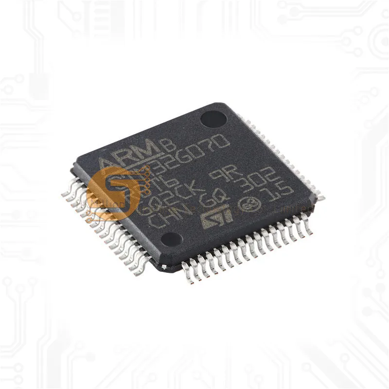 5pcs STM32G070RBT6 STM32G070 STM32 ARM 32-bit Microcontroller MCU LQFP-64 IC Chip For Embedded Industrial Control