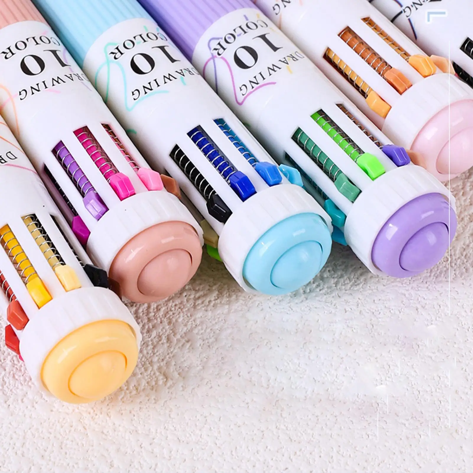 

Kids Multicolor Pen Fine 0.8mm Point 60 Colors Pen With Journal Students Stationery For Teacher Students Planner School