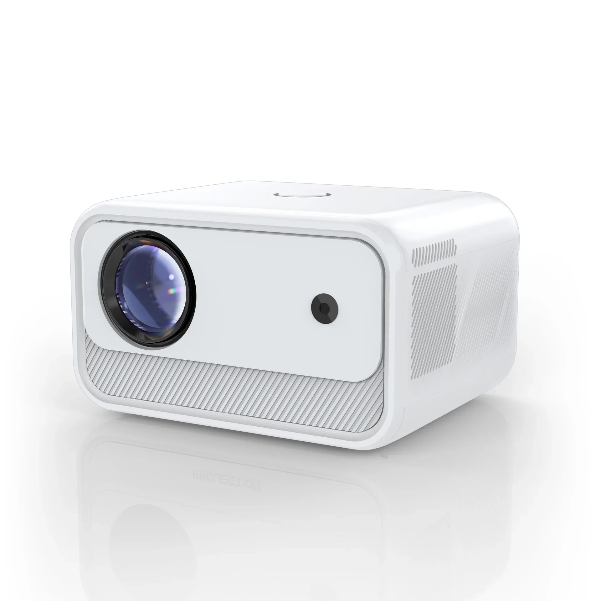 

HD Projector Home Office Dual-Frequency WiFi Electric Focus Smart Projector