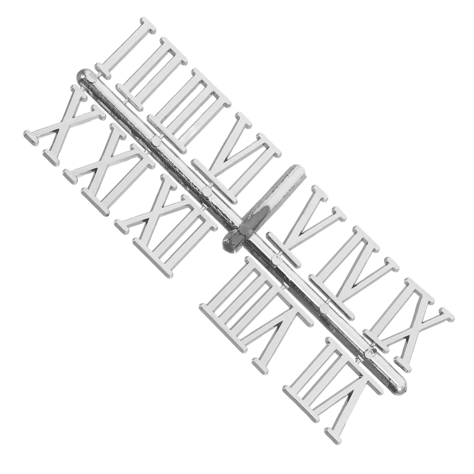 

1 set 1 Set 3Cm Electroplated Numbers Roman Numeral Wall Face Replacement Diy Repair Kit Clock Making Supplies Wall Clock Kit
