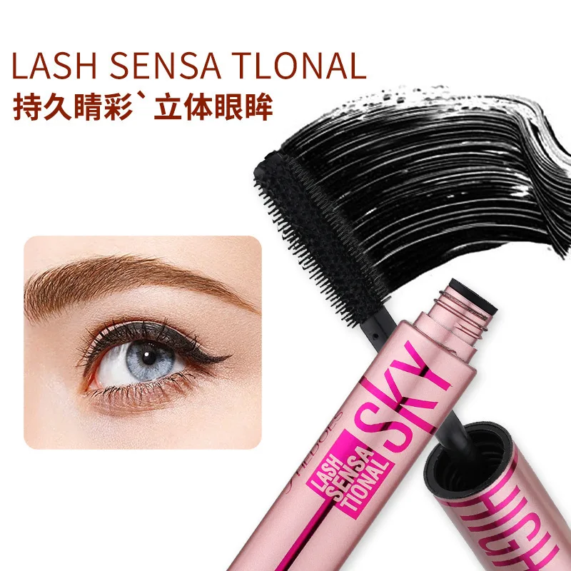 Shedoes Explosive Film Strength Volumizing 4D Waterproof Volumizing Lengthening and Non-Smudding Mascara