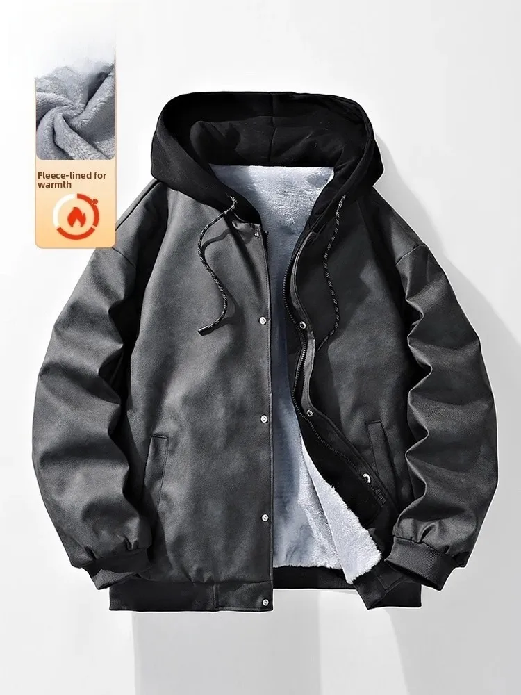 

TUCANO Мужская куртка из искусственной кожи на подкладке Thiened, американский бренд, осенне-зимняя верхняя одежда, модное пальто Haome