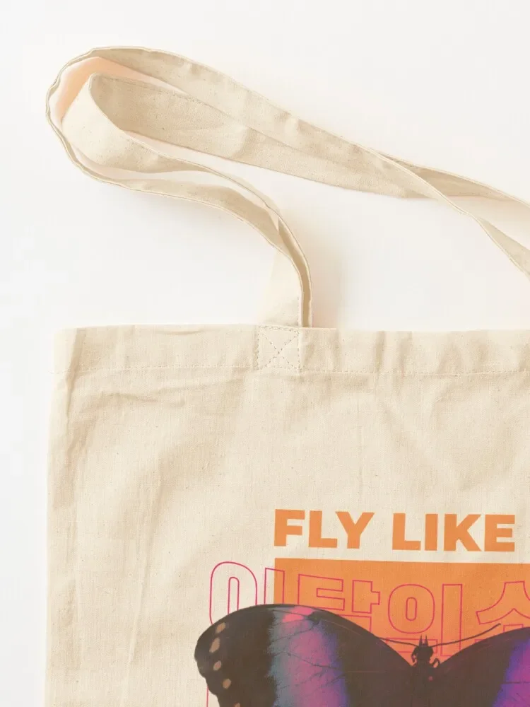 LOONA Butterfly Tote Bag Beach bag Woman shopper bag supermarket folding free delivery bags