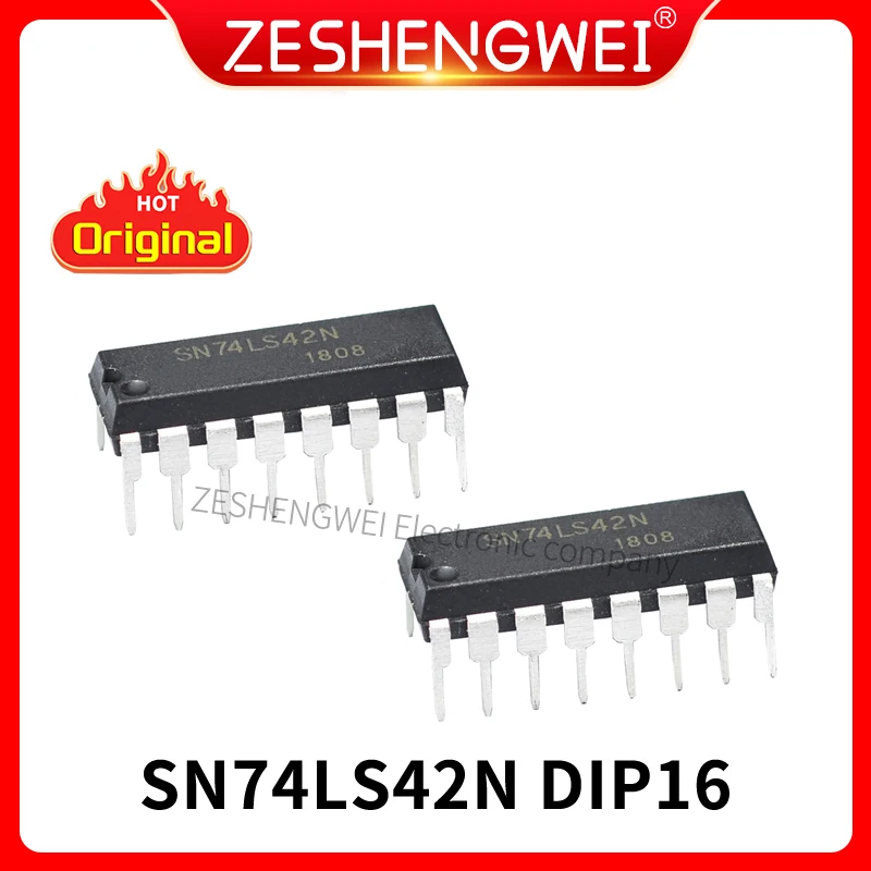 5PCS SN74LS42N DIP16 74LS42N HD74LS42P DIP HD74LS42 74LS42 74LS42P DIP-16