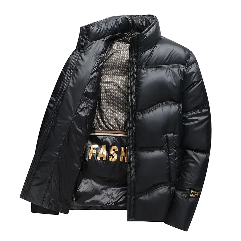 Designer Clothing Men Luxury Men's Winter Down Jackets Thick Premium Filling Goose Heated Mens Tops Warm Coatssuper