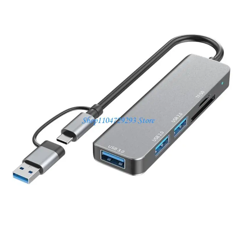

Y2GD USB C Adapter Multiple Port USB C Docking Station with USB3.0 PD100W Expansion For Desktops Laptops Phones and Tablets