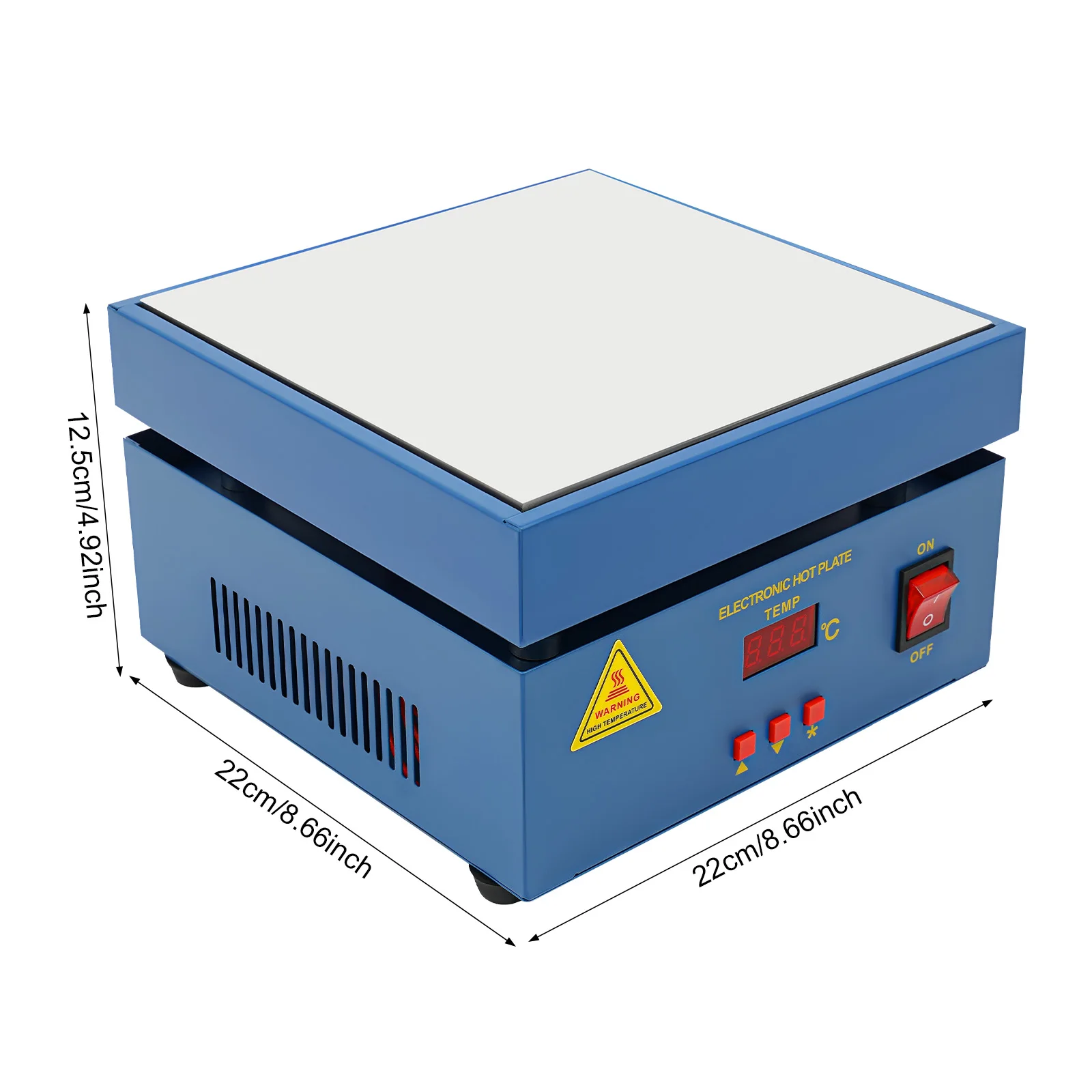 AC 220-250V 800W Soldeerplaat, LCD Microcomputer Elektrisch voorverwarmend soldeerstation, Verwarmingsapparaat van laboratoriumkwaliteit of Reflow Sol