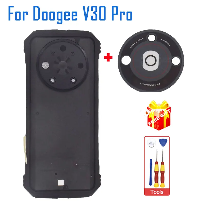 

New Original DOOGEE V30 Pro Battery Cover Rear Cover With Rear Camera Lens Glass Cover Accessories For DOOGEE V30 Pro Smartphone