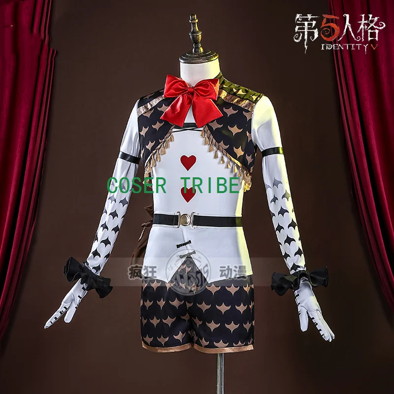 COSER TRIBE Identity V Mike Morton Acrobat Cosplay Costume Cos Game Anime Party Uniform Hallowen Play Role Clothes Clothing