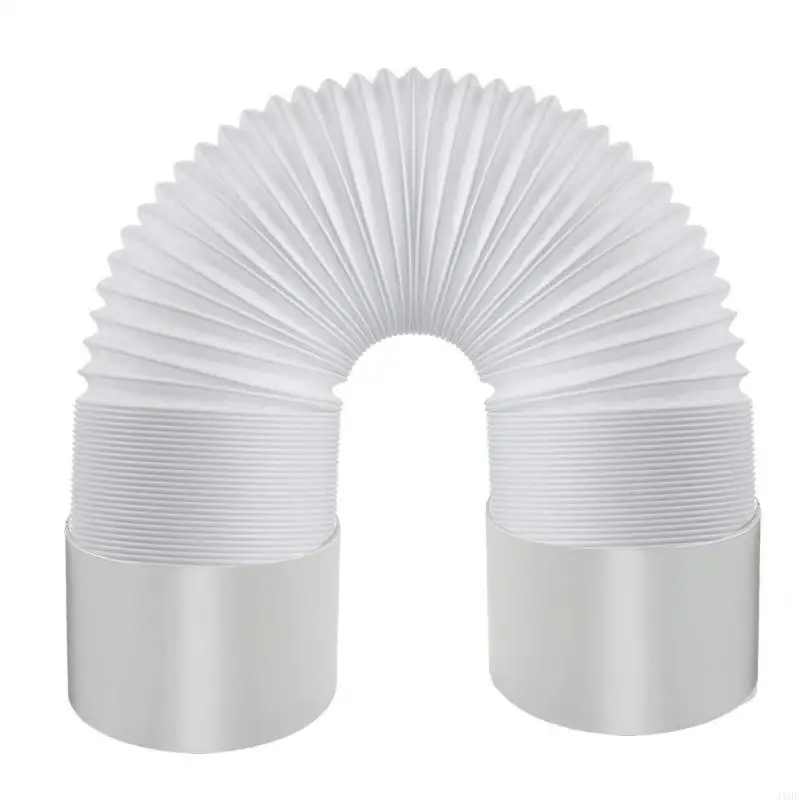 J1HF Leakproof Portable Air Conditioning Hose Interfaces Coupler Exhaust Adapter Plastic Texture Perfect for Exhaust Systems