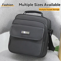 shoulder bag men Small bag Business Briefcase Large Capacity Multifunction fashion casual waterproof