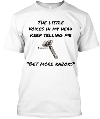 Need Razors T-Shirt Made in the USA Size S to 5XL