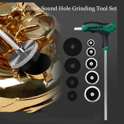 Saxophone Professional Sound Hole Repair Tool Soprano/Alto/Tenor Saxophone Sound Hole Grinder Dresser Wood Pipe Accessories
