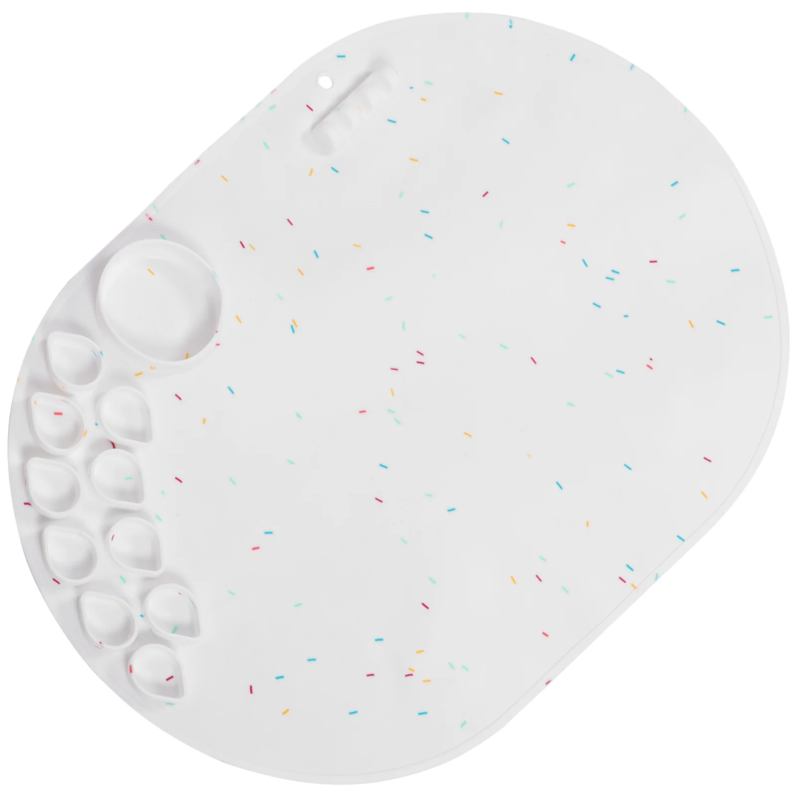 Silikonowa mata do rękodzieła do malowania, nieprzywierająca, wielokrotnego użytku, do projektów DIY, lekka, przenośna, wielofunkcyjna tablica do malowania