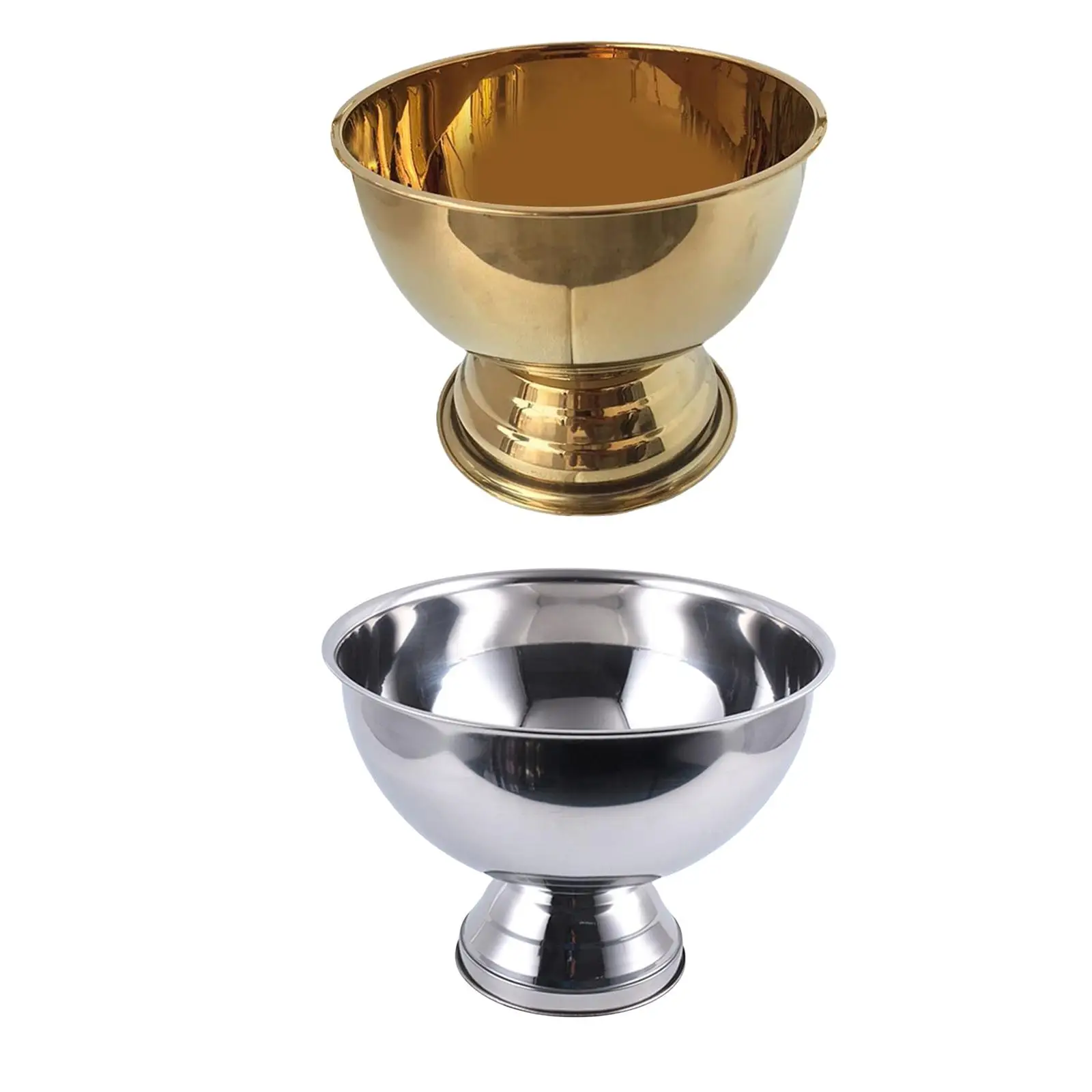 Stainless Steel Champagne Ice Bucket Punch Bowls Kitchenware Champagne Cooler