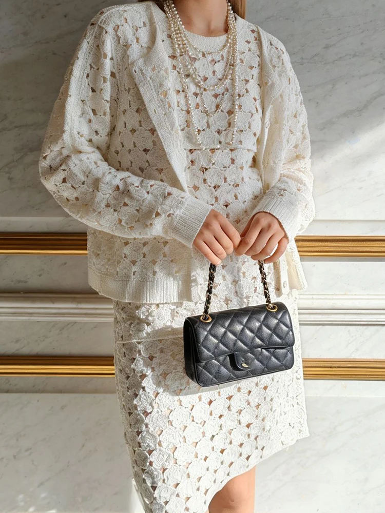 

Модные комплекты пляжных платьев и пальто с круглым вырезом, элегантные однотонные свободные женские комплекты для поездок на работу, темпераментные простые вечерние комплекты из двух предметов