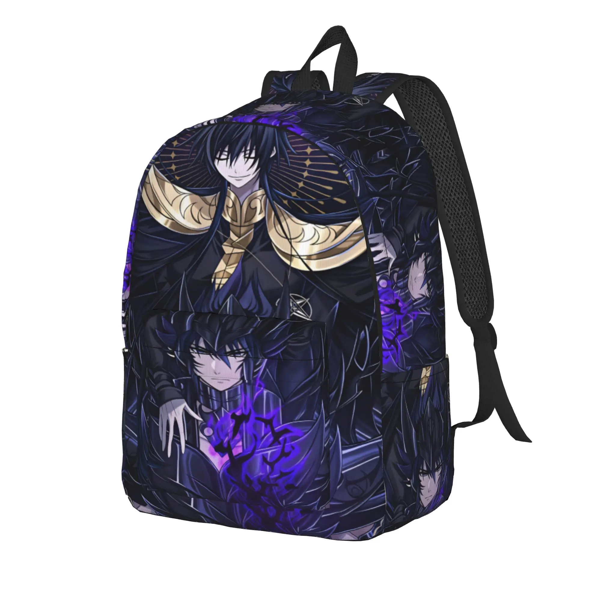 Saints Seiyas Gold Saints Backpack  Travel Backpacks Girl Pretty School Bags Designer Breathable Rucksack