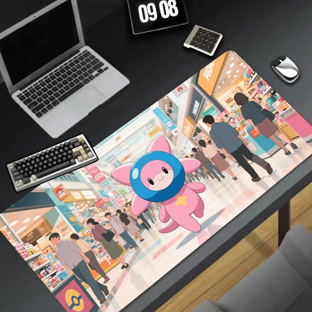 

Charizard Desk Pads Accessories Gamers Customized Pads Meowth Durable Diy Desk Set Mouse Pads Pokemon Computer Accessories
