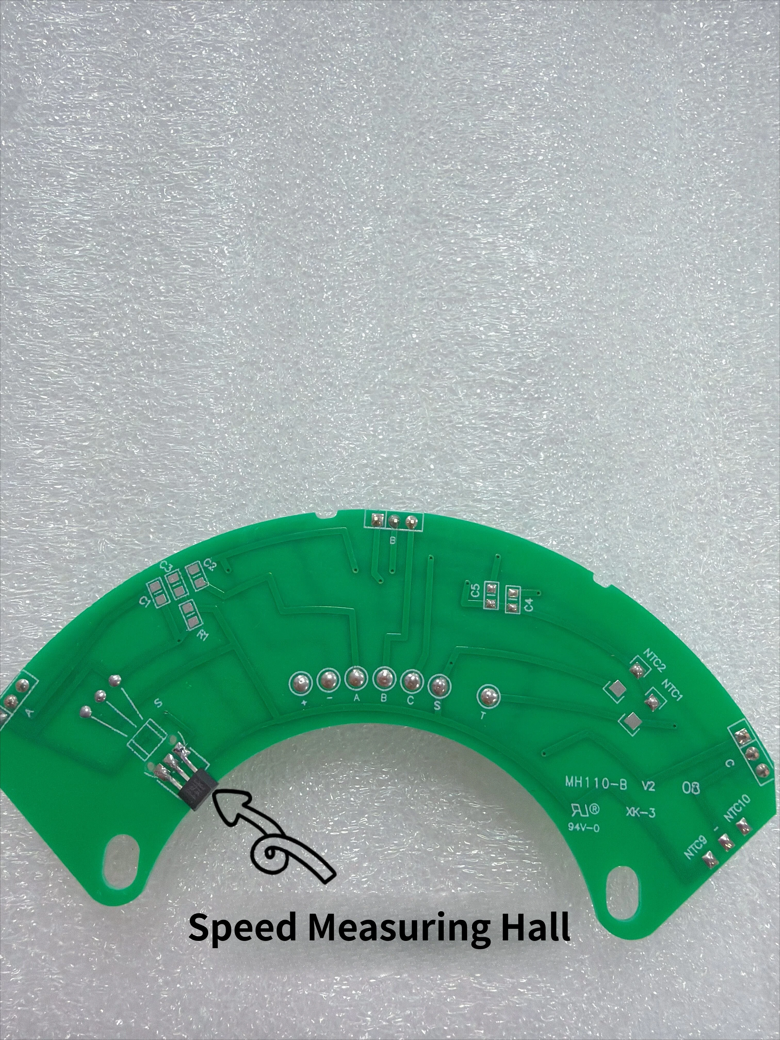 Model 110 High Speed High Voltage Hall Sensor Board With 502F Hall Elements For E-bike Brushless Motor Replacement Parts