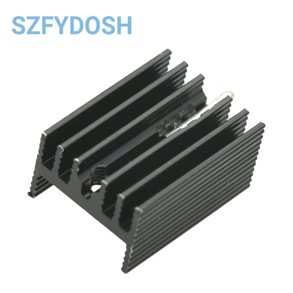 5PCS TO-220 Triode Heatsink Radiator Cooler Radiator 21×15×11MM High Quality Aluminum Heat Sink Fin With Needle