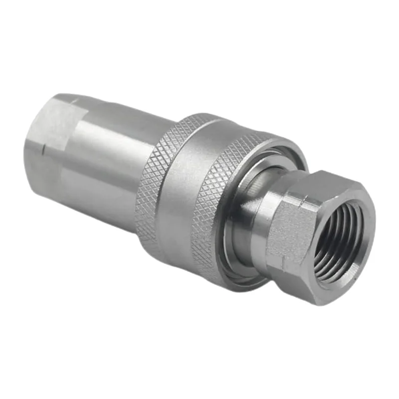 

AC88-2X Quick Release Fitting ISO7241-A NPT Hydraulic Coupling Connector 1/2Inch Quick Change Interface