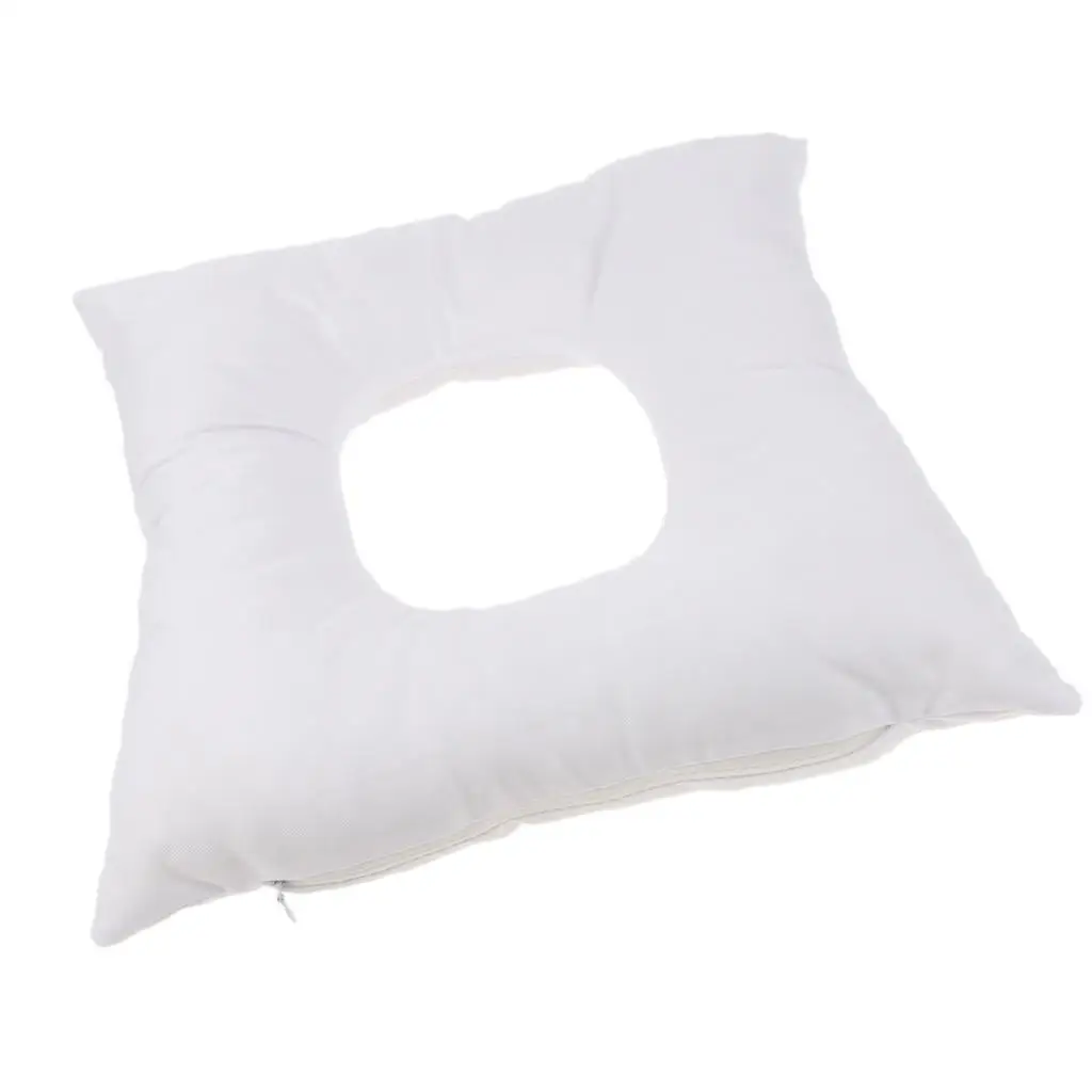 Salon SPA Massage Table Pillow Sponge Face Cradle Cushion for Back and Neck Relaxation