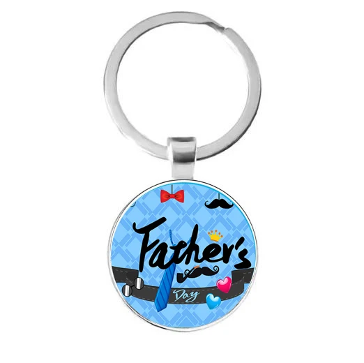 Father Appreciation Keyring You Are The Best Papa Keychains in Spanish Thanksgiving Gifts Keychain Father's Day Gift