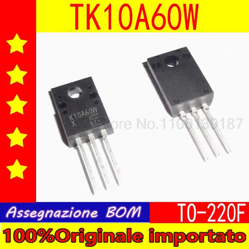 10pcs/lot  TK10A60W K10A60W  TK18A50D K18A50D  TK39A60W K39A60W TO-220F TK46E08N1 K46E08N1 transistor