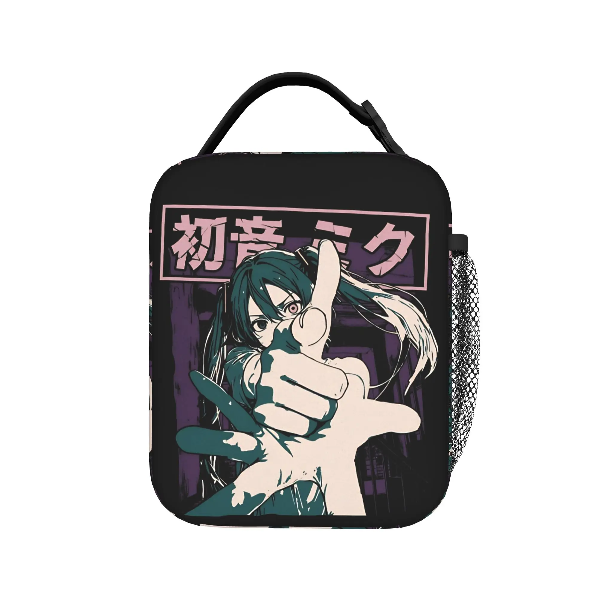 bolsa-termica-isolada-tricolor-hatsune-miku-a-prova-de-vazamentos-reutilizavel-para-almoco-escritorio-atividades-ao-ar-livre-masculina-e-feminina