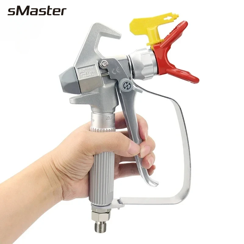 sMaster High Pressure 3600PSI Airless Spray Gun 1/4 