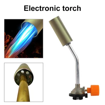 휴대용 화염 총 부탄 버너, 고온 용접 가스 라이터 토치, 야외 캠핑 바베큐 가열 점화 용접 도구 