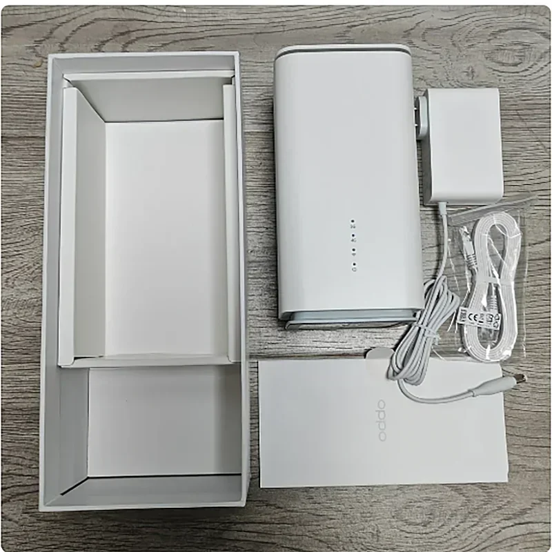 Original OPPO 5G CPE T1a Unlocked 5G Router WiFi Hotspot 5G Wi-Fi 6 AX1800 LTE Cat20 Up to 4.07Gbps Connect up to 32 Devices