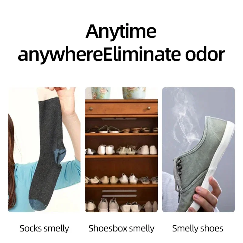 Shoe Socks Odor Removal Spray Feet Care Footwear Deodorant Antiperspirant Shoes Stink Remover Foot Odor Perfume Freshener