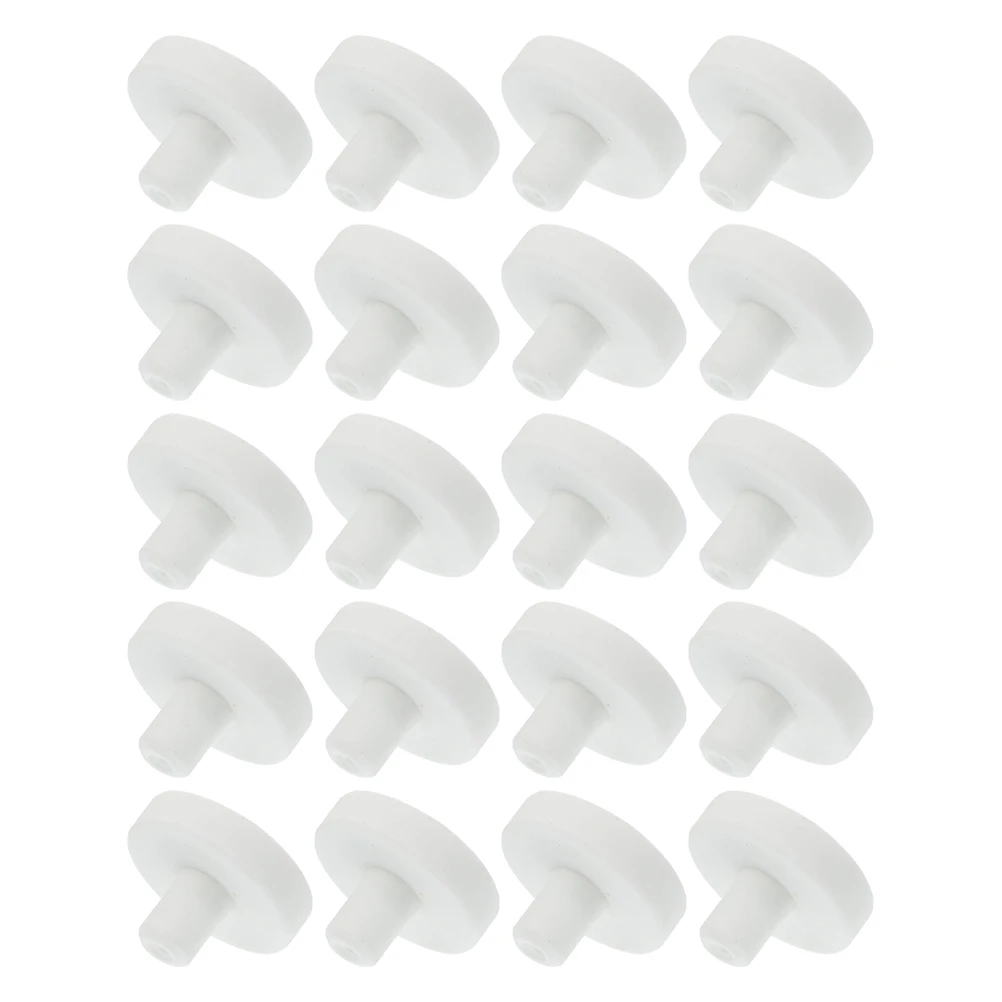 

Plugs for Coral Pedestal Fish Tank Decorations White Ceramics Landscaping Rockery Miss