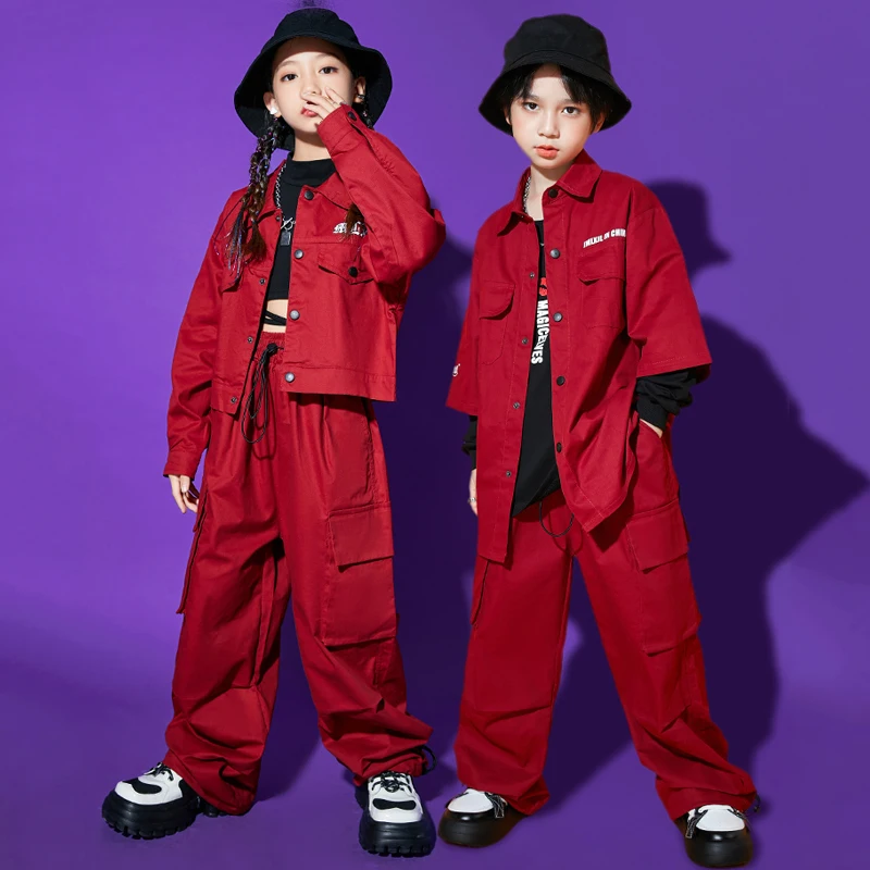 Fantasia infantil para dança jazz, roupas de hip-hop para crianças com lantejoulas, roupa hiphop para performance em palco rave roupas dn8162